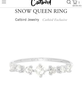 ISO catbird snow queen ring